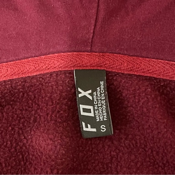 Fox Women’s Full Zip Hoodie Sweatshirt - Picture 7 of 7